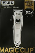 Load image into Gallery viewer, Wahl Cordless Magic Clips Metal Edition Clipper