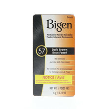 Load image into Gallery viewer, Bigen Permanent Powder Hair Color, 0.21oz