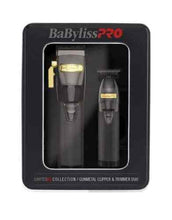 Load image into Gallery viewer, BaByliss PRO Limited FX Collection Gunmetal Clipper & Trimmer Duo