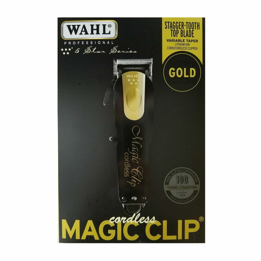 Wahl 8148 Professional 5 Star Series Gold Cordless Magic Clip Hair