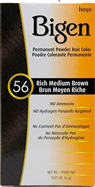 Bigen Permanent Powder Hair Color, 0.21oz