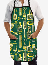 Load image into Gallery viewer, Betty Dain Limited Edition Vintage Gold Barber Apron
