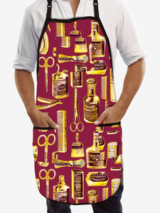 Betty Dain Limited Edition Vintage Gold Barber Apron