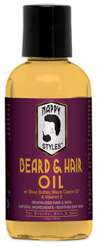 Nappy Styles Beard & Hair Oil, 4 oz