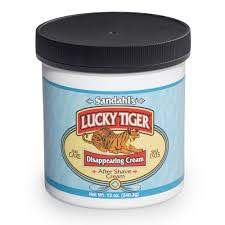 Lucky Tiger After Shave Cream, 12 oz