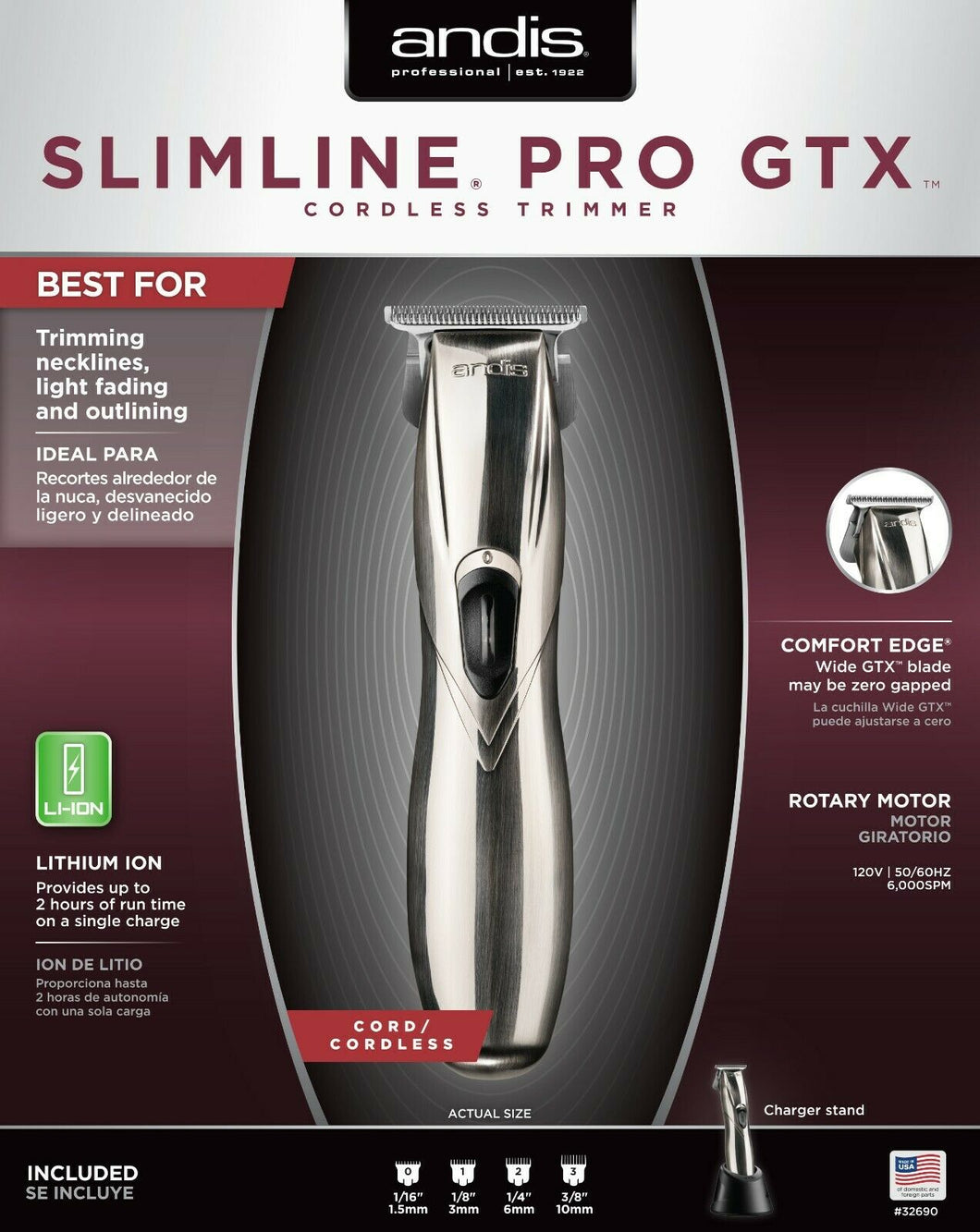 Andis Slimline Pro GTX