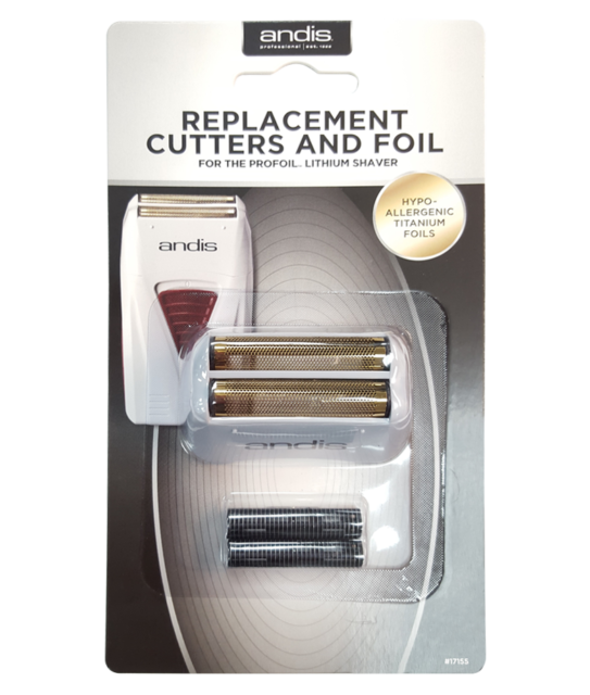 Andis 17155 Pro Shaver Replacement Foil and Cutter for model 17150